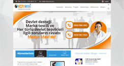 Desktop Screenshot of medyamavi.com