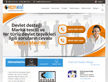 Tablet Screenshot of medyamavi.com